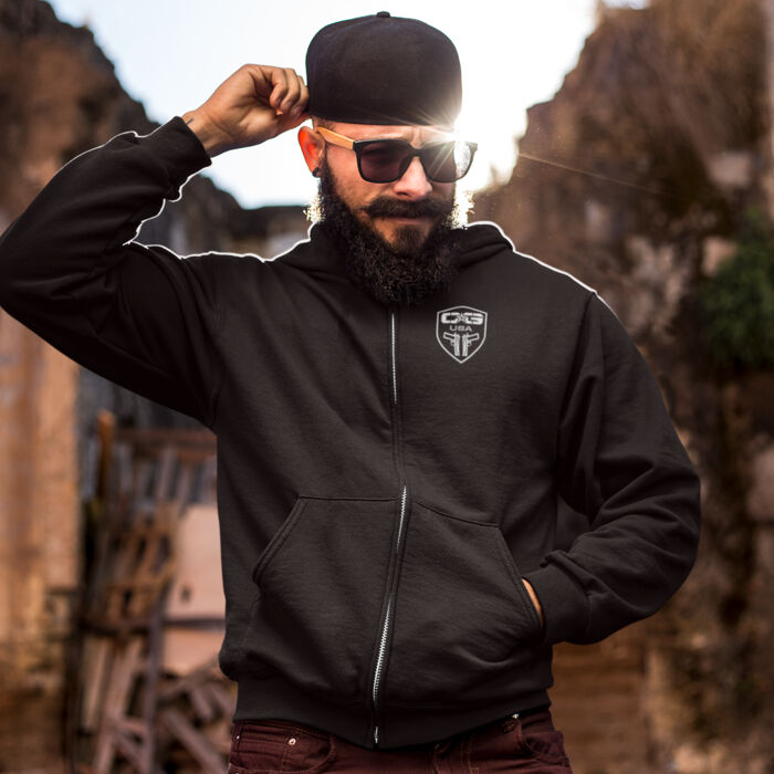 Shield Logo Zip Hoodie Thumbnail